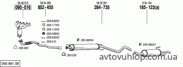 OPEL Astra G (1.8i -16V / 09/03-09/04)