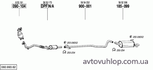 OPEL Astra H (1.7 CDTi Turbo Diesel / 03/04-12/09)