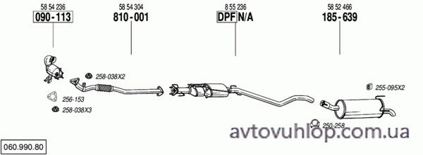 OPEL Astra H (1.9 CDTi Turbo Diesel / 08/04-)