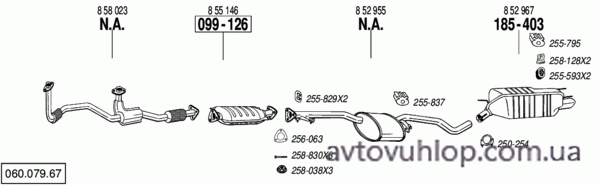 OPEL Calibra (2.5i- V6 / 06/94-07/97)