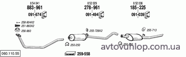 OPEL Corsa A (1.0 S / 08/90-02/93)