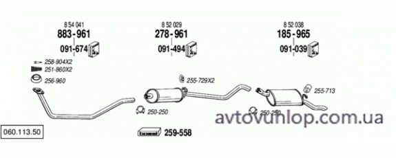 OPEL Corsa A (1.0 S / 83-08/90)