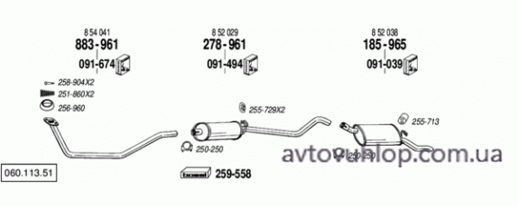 OPEL Corsa A (1.2 / 83-08/90)