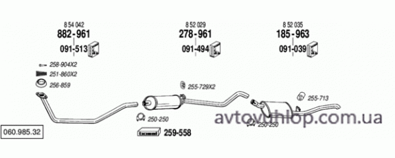 OPEL Corsa A (1.2 / 83-08/90)