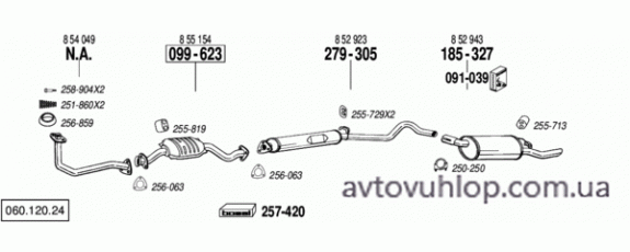 OPEL Corsa A (1.4i / 09/91-02/93)