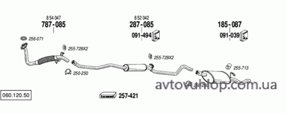 OPEL Corsa A (1.5 Diesel / 87-08/90)