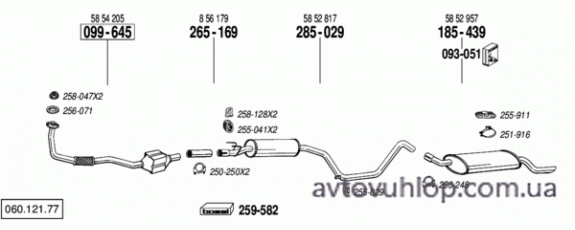OPEL Corsa B (1.7 Combo Diesel / 03/93-10/01)