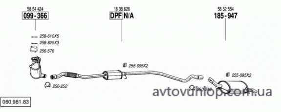 OPEL Corsa C (1.3 CDTi Turbo Diesel / 06/03-07/06)