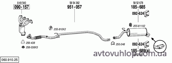 OPEL Corsa D (1.2i -16V / 07/06-12/09)