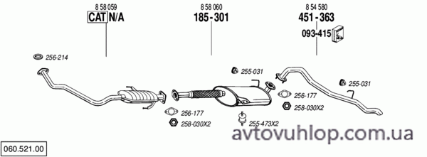 OPEL Frontera A (2.8 TDi Turbo Diesel 4X4 / 95-10/98)