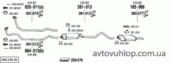 OPEL Kadett E (1.2 S / 10/84-09/85)