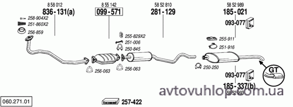 OPEL Kadett E (1.6i / 09/85-09/91)