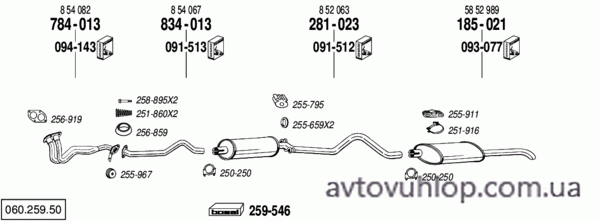 OPEL Kadett E (1.6 S / 09/85-08/86)