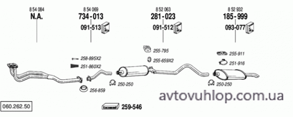OPEL Kadett E (1.6 S / 09/85-08/86)