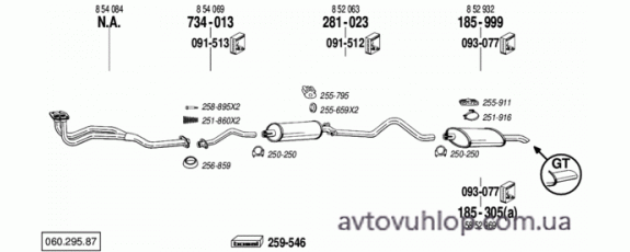OPEL Kadett E (1.8i / 86-10/91)