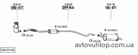 OPEL Meriva A (1.3 CDTi Turbo Diesel / 04/05-05/10)