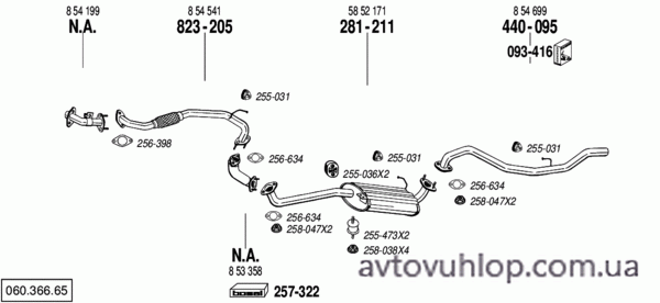 OPEL Monterey (3.1 LTD Turbo Diesel 4X4 / 05/95-07/98)