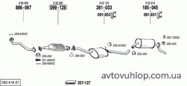OPEL Omega A (2.3 Diesel / 93-94)