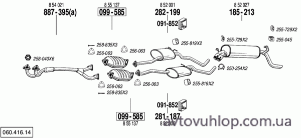 OPEL Omega A (2.6i / 09/90-03/94)