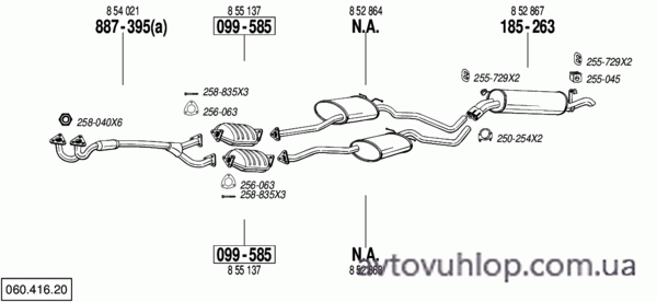 OPEL Omega A (3.0i -12V / 88-03/94)