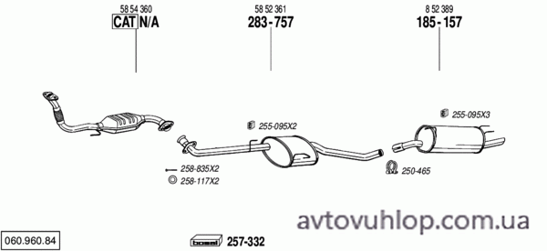 OPEL Omega B (2.2 DTi Turbo Diesel / 09/00-07/03)