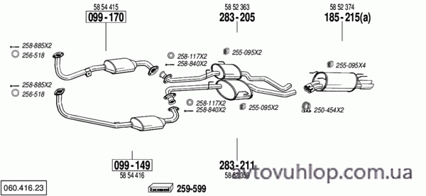 OPEL Omega B (3.0i MV6 -24V / 94-02/01)