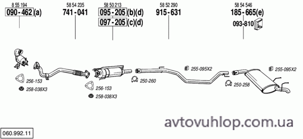 OPEL Signum (1.9 CDTi Turbo Diesel / 09/03-12/08)