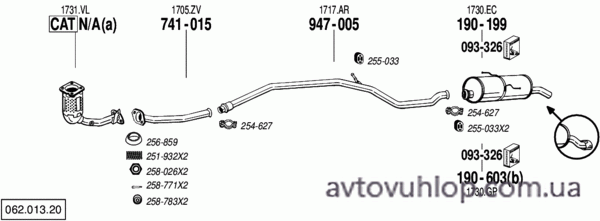 PEUGEOT 206+ (1.1i / 04/09-13)