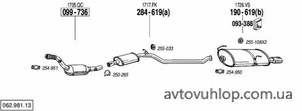 PEUGEOT 206 (2.0i -16V / 01/99-07)