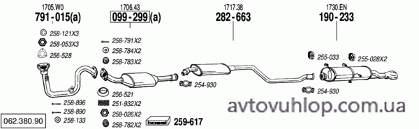 PEUGEOT 306 (1.6i / 04/97-04/99)