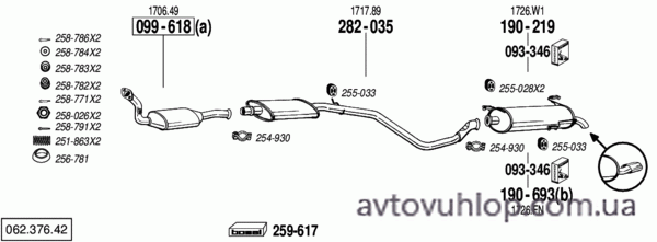 PEUGEOT 306 (1.8i -16V / 04/97-02)