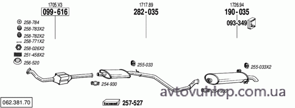 PEUGEOT 306 (1.9 Diesel / 93-04/98)
