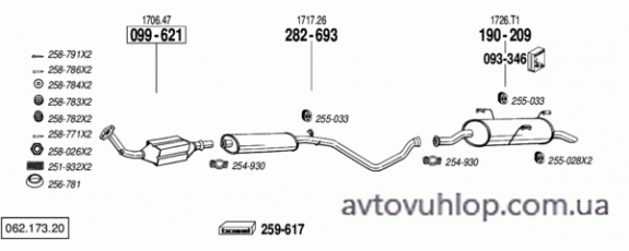 PEUGEOT 306 (2.0i / 09/94-04/97)