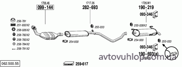 PEUGEOT 306 (2.0i -16V / 04/97-02)