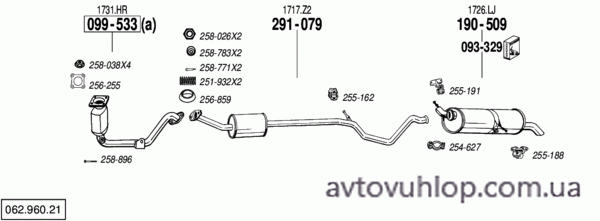 PEUGEOT 307 (1.6i -16V / 03/02-12/03)