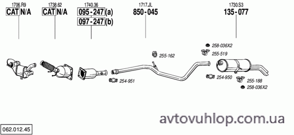 PEUGEOT 308 I (2.0 HDi Turbo Diesel / 09/07-02/10)