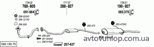 PEUGEOT 309 (1.4i / 07/91-12/92)