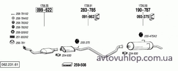 PEUGEOT 405 (1.9 / 88-06/90)