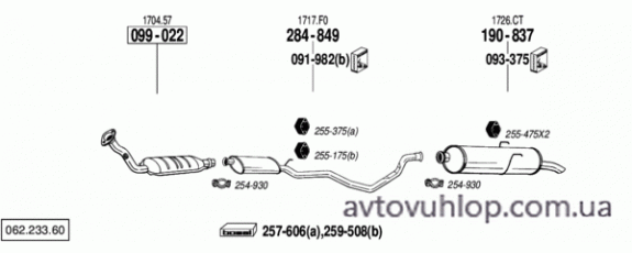 PEUGEOT 405 (1.9 Mi 16 / 88-07/92)