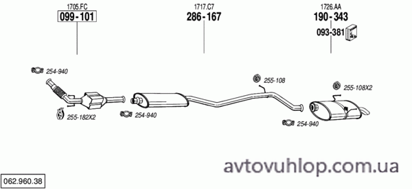 PEUGEOT 406 (2.0 HDi Turbo Diesel / 98-04/00)