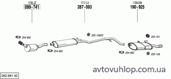 PEUGEOT 406 (2.0i -16V / 04/03-04)