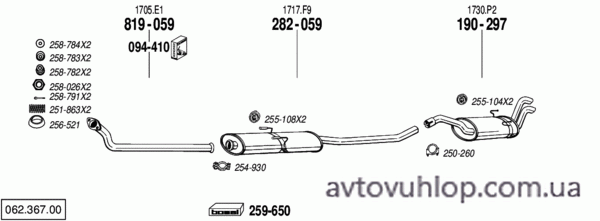 PEUGEOT 806 (1.9 Turbo Diesel / 94-02)