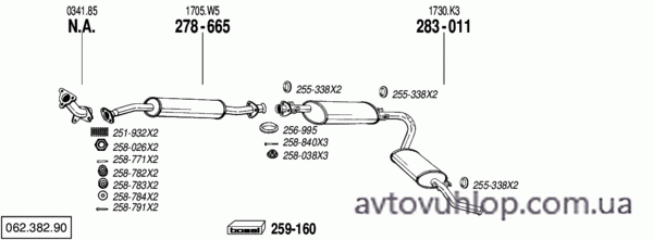 PEUGEOT Boxer I (1.9 Combi Diesel / 94-98)