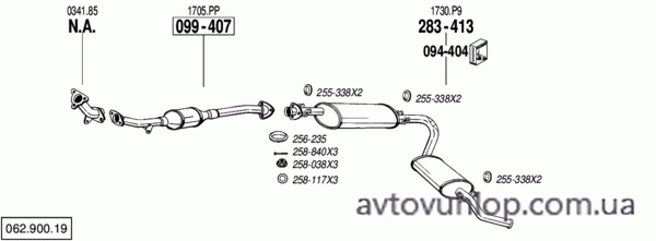 PEUGEOT Boxer I (1.9 Combi Diesel / 98-01/02)