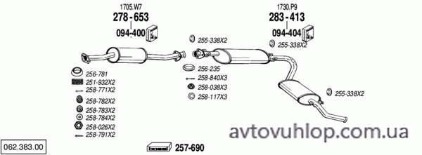 PEUGEOT Boxer I (1.9 Combi  Turbo Diesel / 94-01/02)