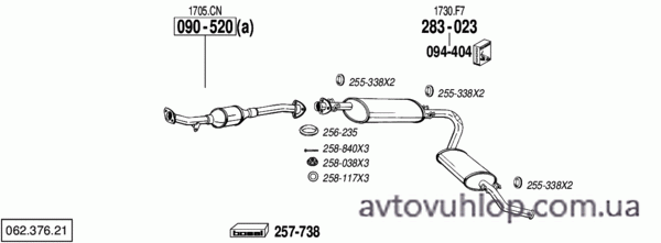 PEUGEOT Boxer I (1.9 Turbo Diesel / 95-01/02)