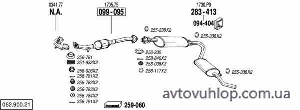 PEUGEOT Boxer I (2.5 TDi Combi  Turbo Diesel / 97-01/02)