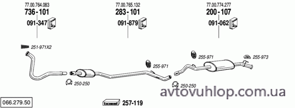 RENAULT R11 (1.4 / 10/86-89)