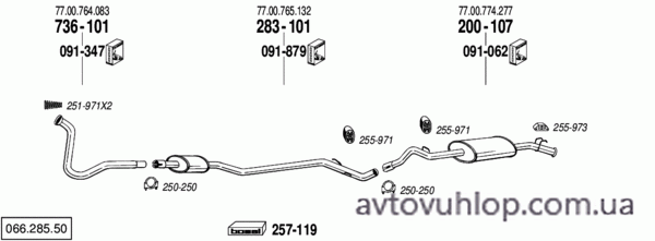 RENAULT R11 (1.6 Diesel / 10/86-89)