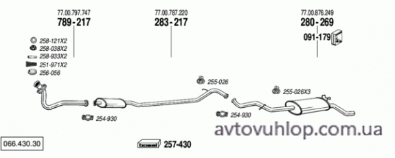 RENAULT R19 (1.2 Chamade / 89-04/92)